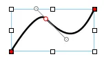 Advanced drawing tools like Béziers, splines and poly-lines are supported in BluePrint